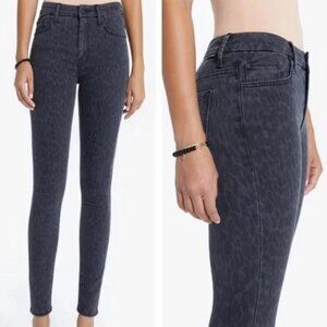 MOTHER High Waisted Looker Jeans Women's Size 28 Bad Cat! Wash Stretch Denim